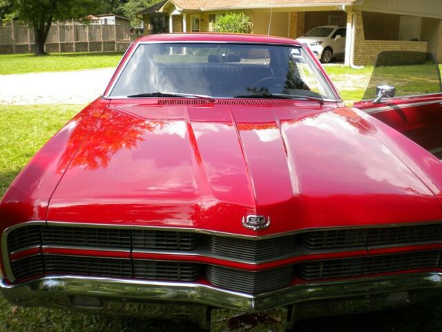 1969 Red Ford Galaxie 2 Door