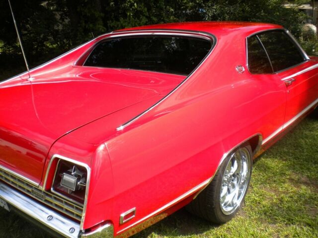 1969 Red Ford Galaxie 2 Door