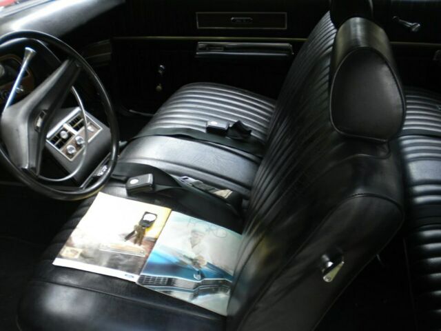 1969 Red Ford Galaxie 2 Door