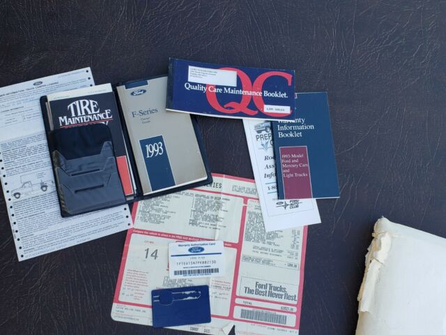 1993 Blue Ford F-150 Extended Cab Pickup