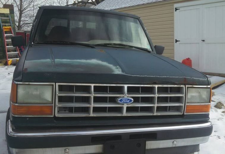 1991 Green Ford Ranger Regular cab