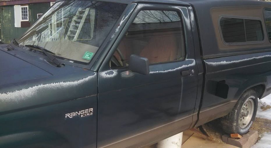 1991 Green Ford Ranger Regular cab