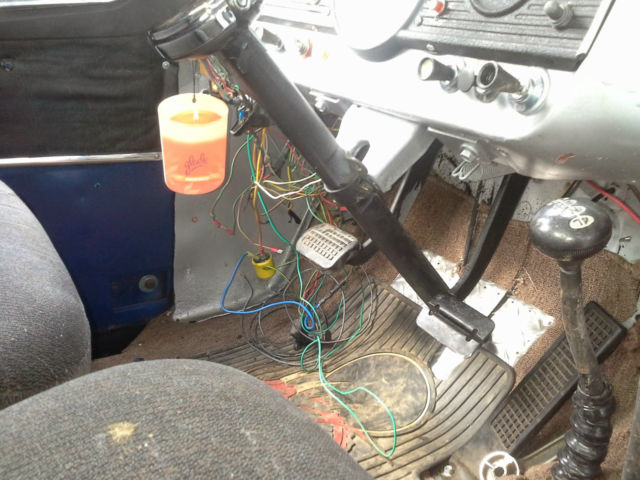 1966 blue/wht Ford F-250 Crew Cab Pickup