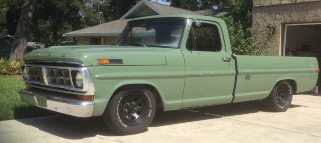 1971 Green Ford F-100