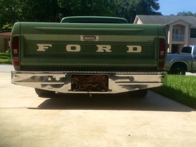 1971 Green Ford F-100
