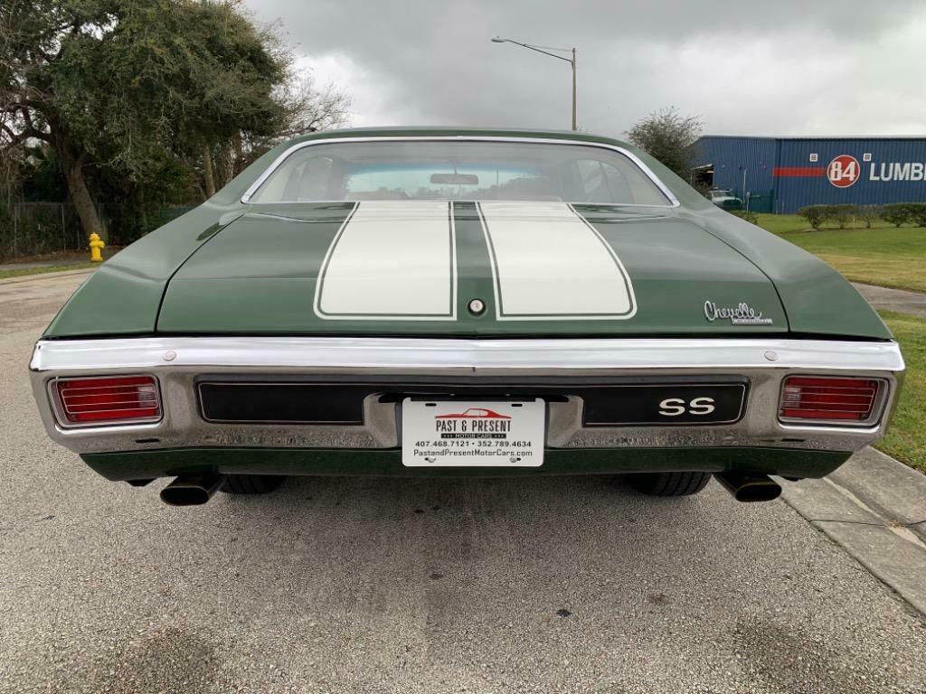 1970 Green Chevrolet Chevelle Supersport