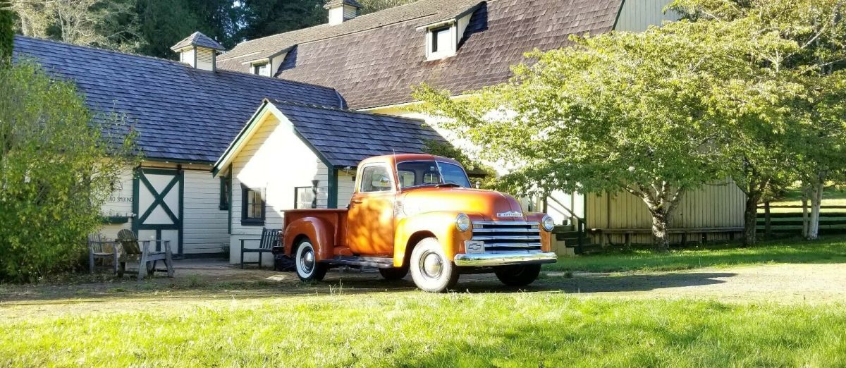 1950 Orange Chevrolet Other Pickups