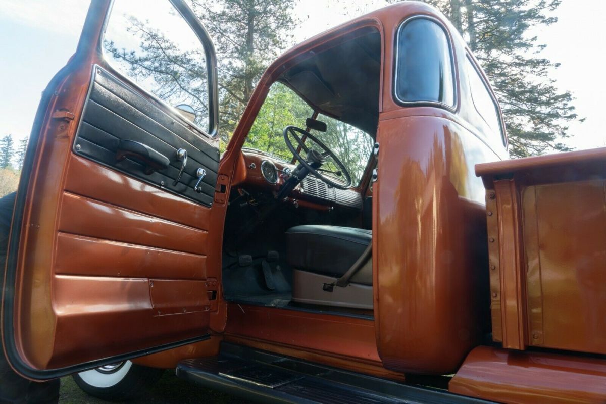 1950 Orange Chevrolet Other Pickups