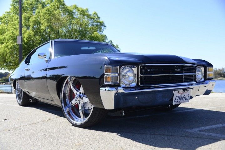 1971 Black Chevrolet Chevelle Coupe