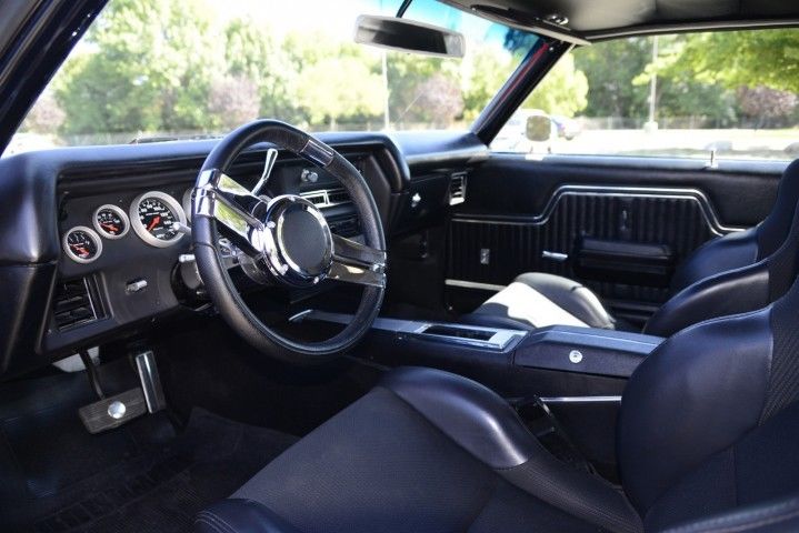 1971 Black Chevrolet Chevelle Coupe
