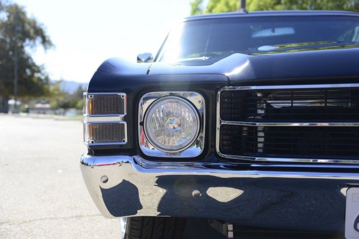 1971 Black Chevrolet Chevelle Coupe