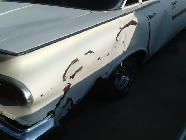 1959 White Chevrolet Bel Air/150/210