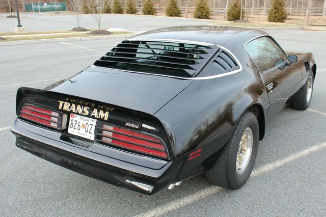1976 Starlite  Black Pontiac Firebird Coupe