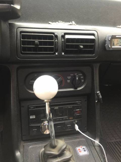 1992 White Ford Mustang Coupe