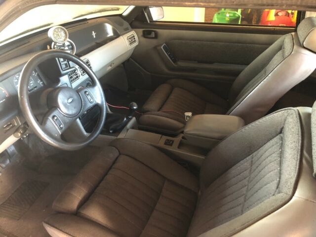 1989 Blue Ford Mustang Coupe