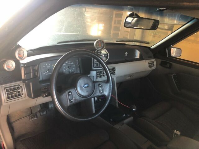 1989 Blue Ford Mustang Coupe