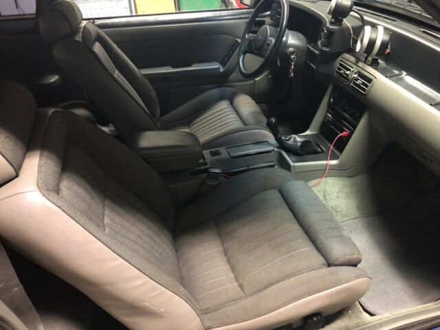 1989 Blue Ford Mustang Coupe