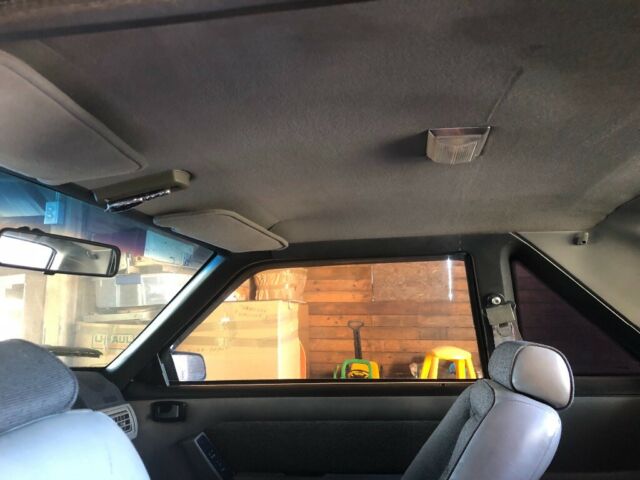 1989 Blue Ford Mustang Coupe