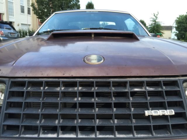 1980 Brown Ford Mustang Hatchback
