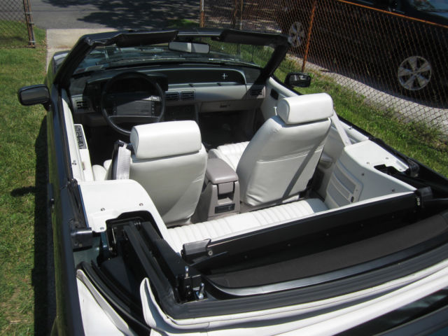 1991 Green Ford Mustang Convertible