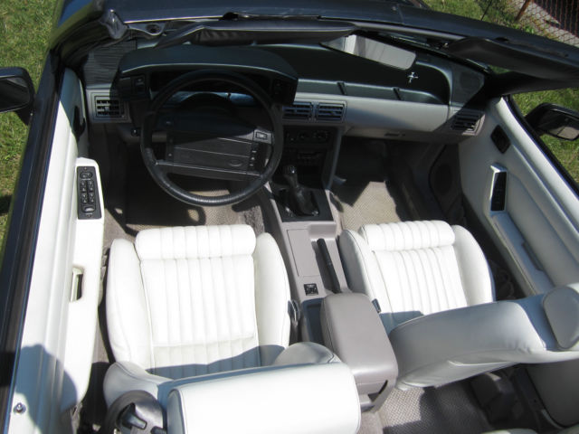 1991 Green Ford Mustang Convertible