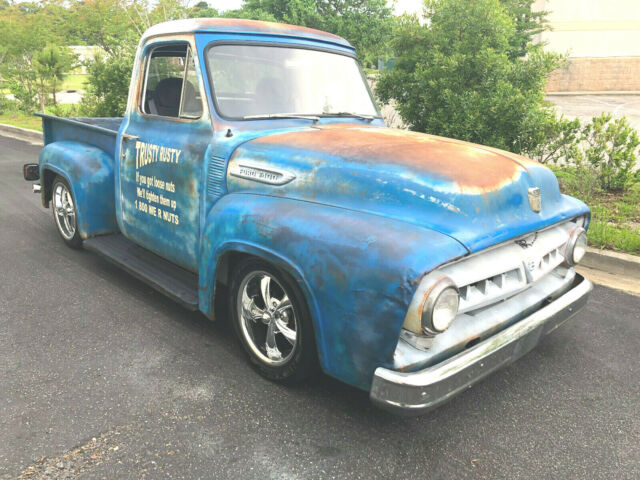 1953 BLUE Ford F-100 Standard Cab Pickup