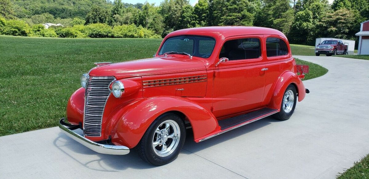 1938 Red Chevrolet Master Sedan Sedan
