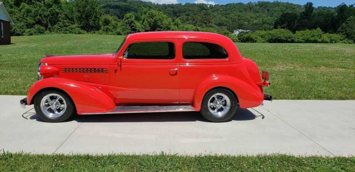1938 Red Chevrolet Master Sedan Sedan