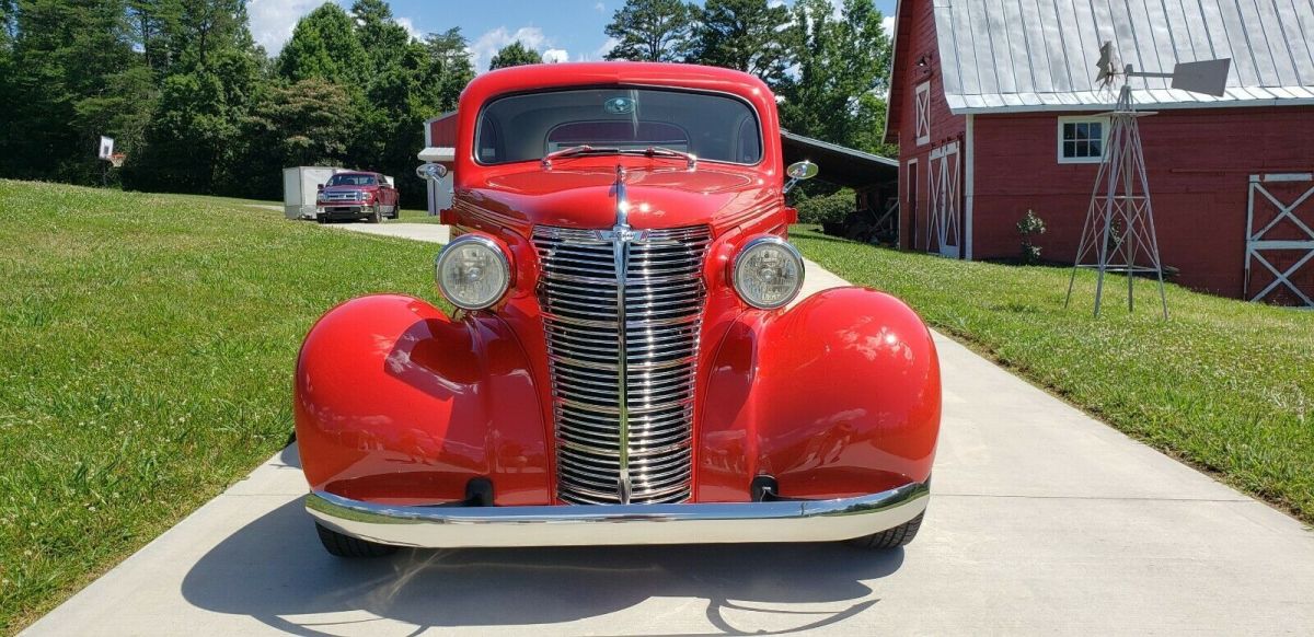1938 Red Chevrolet Master Sedan Sedan