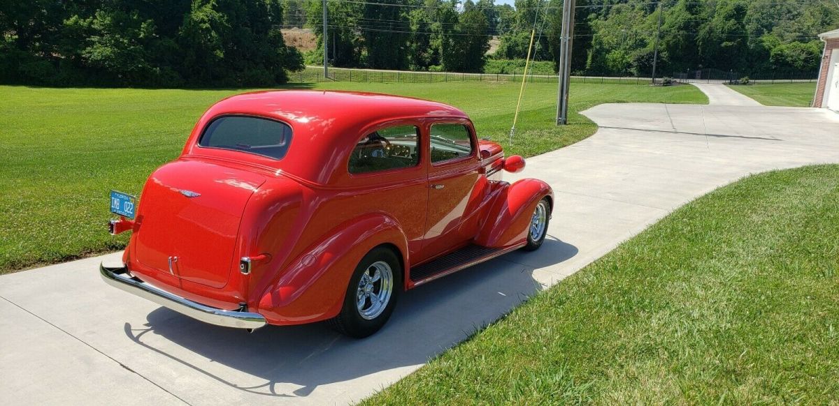 1938 Red Chevrolet Master Sedan Sedan