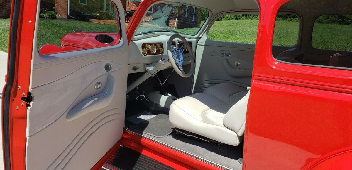 1938 Red Chevrolet Master Sedan Sedan