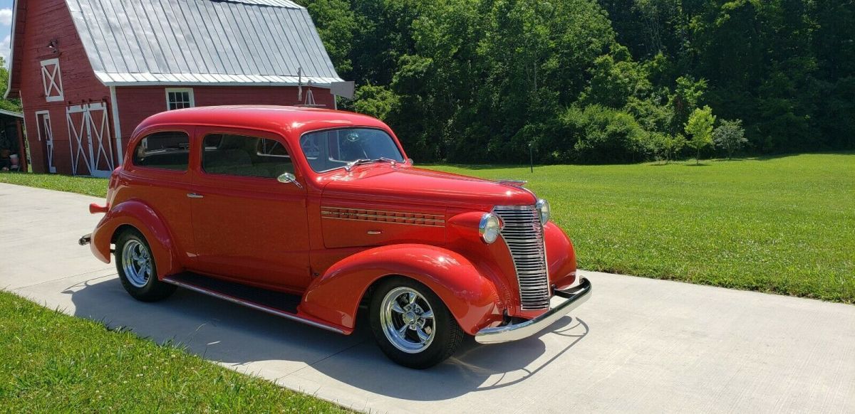 1938 Red Chevrolet Master Sedan Sedan