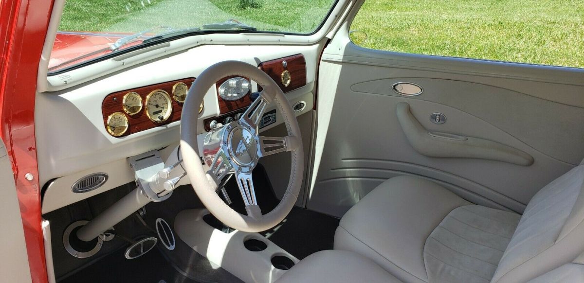 1938 Red Chevrolet Master Sedan Sedan