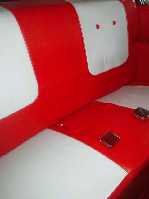 1957 Red Chevrolet Bel Air/150/210 2 door hard top