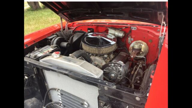 1957 red Chevrolet Bel Air 2dr hardtop