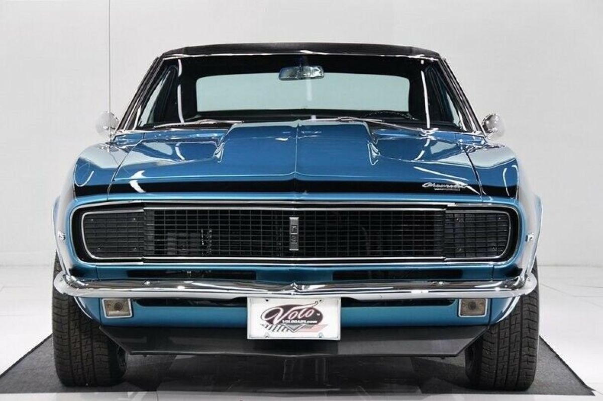 1967 Blue Chevrolet Camaro Hardtop