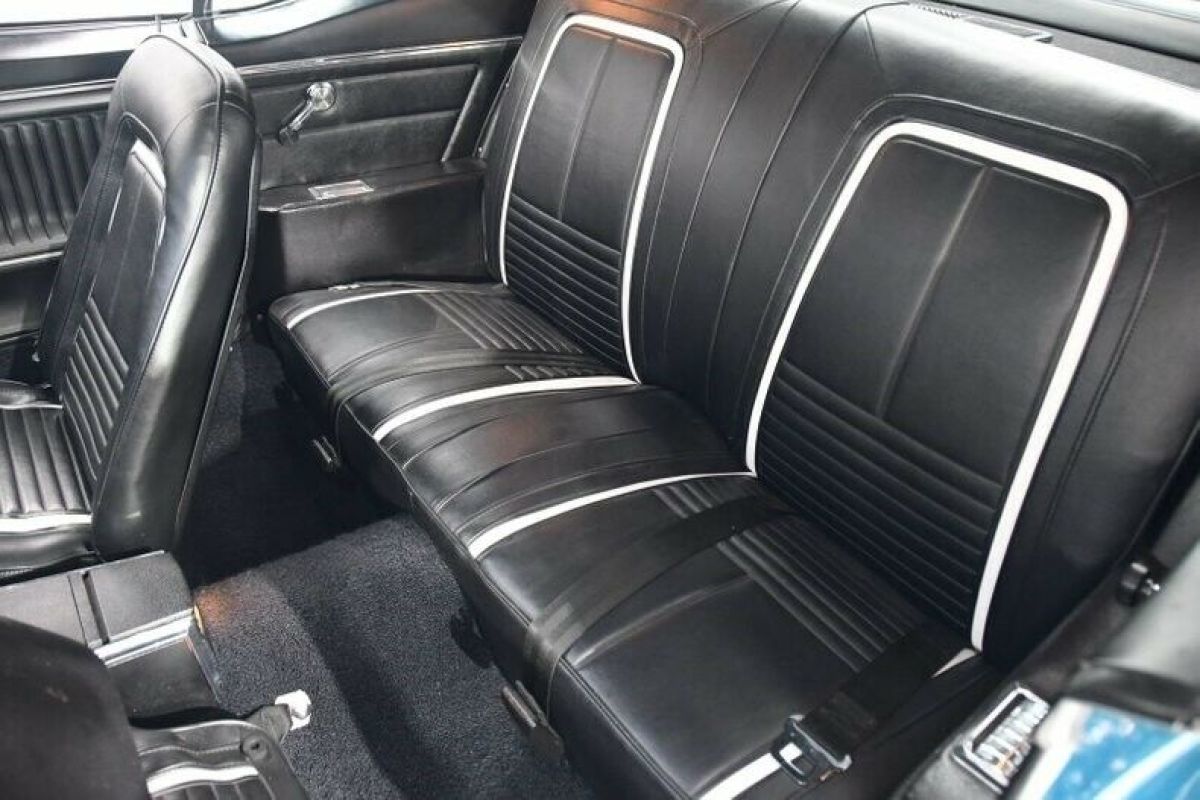 1967 Blue Chevrolet Camaro Hardtop