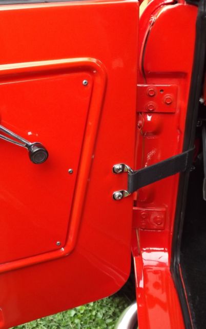 1973 Orange Ford Bronco SUV