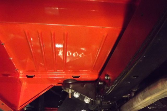 1973 Orange Ford Bronco SUV