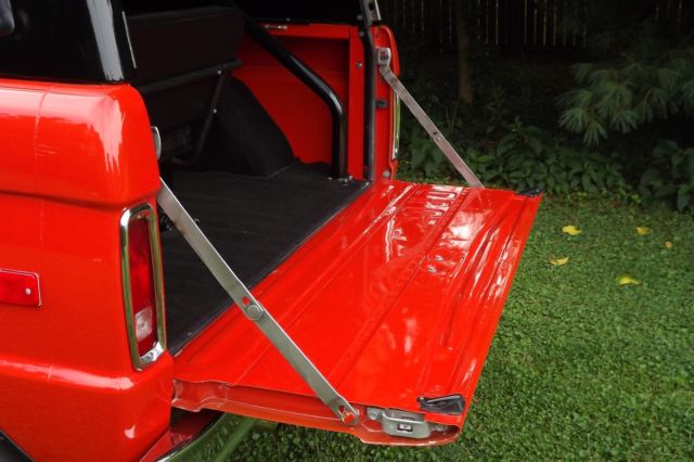 1973 Orange Ford Bronco SUV