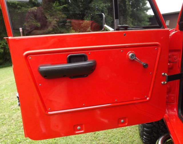 1973 Orange Ford Bronco SUV