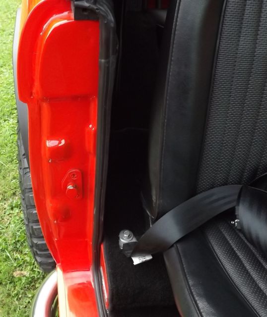 1973 Orange Ford Bronco SUV