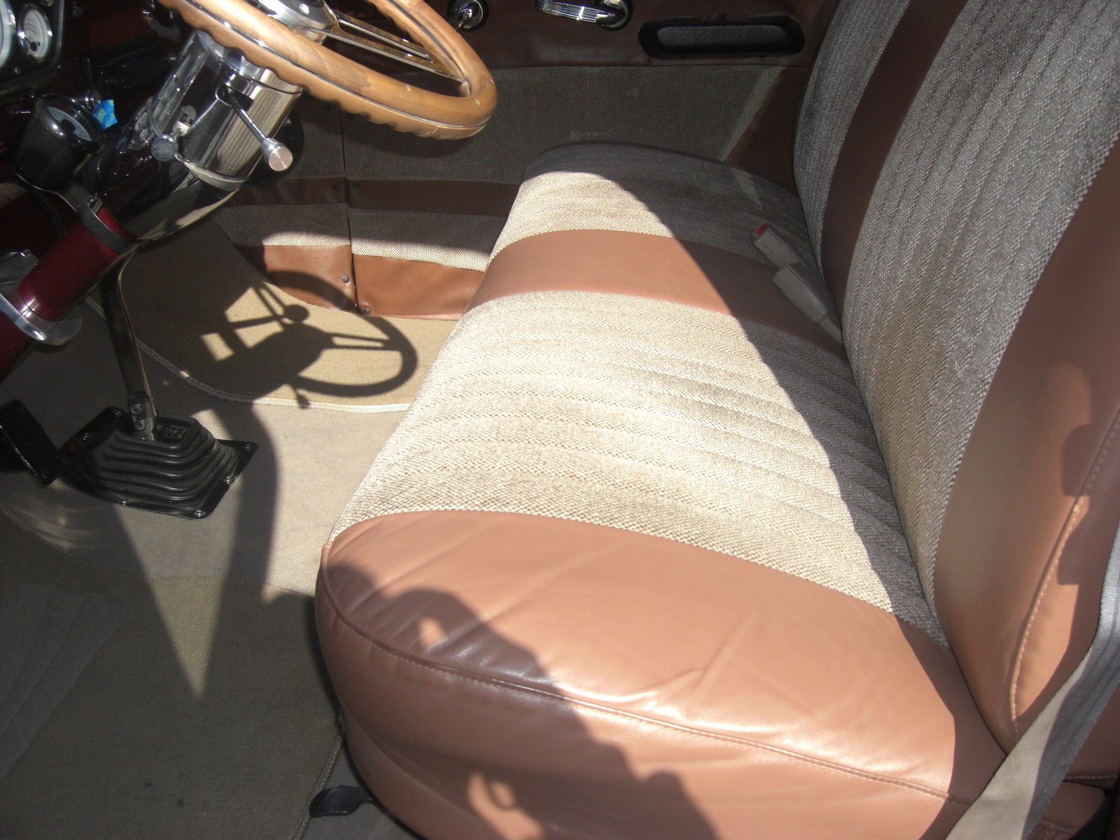 1957 Red Chevrolet Bel Air/150/210 Bel Air