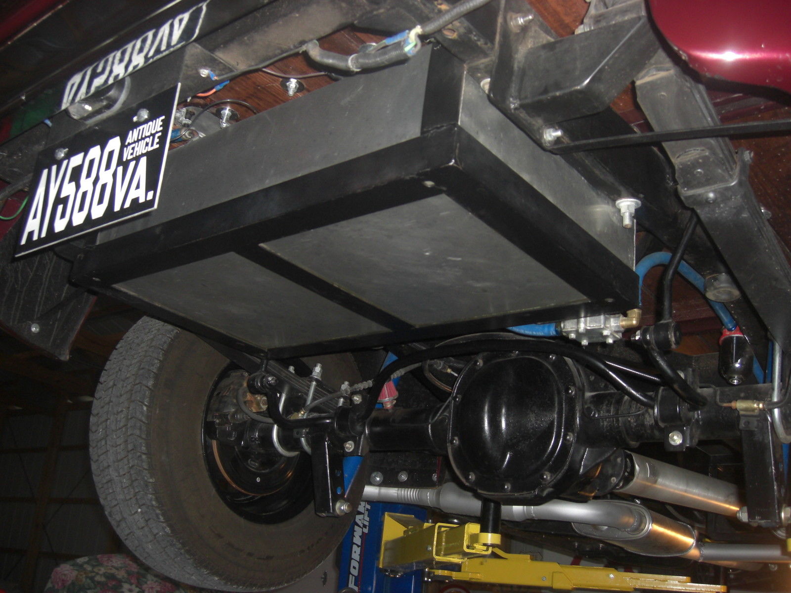 1957 Red Chevrolet Bel Air/150/210 Bel Air