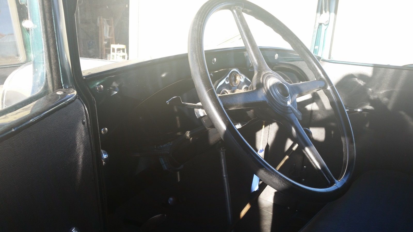 1929 Vagabond Green and Black Ford Model A