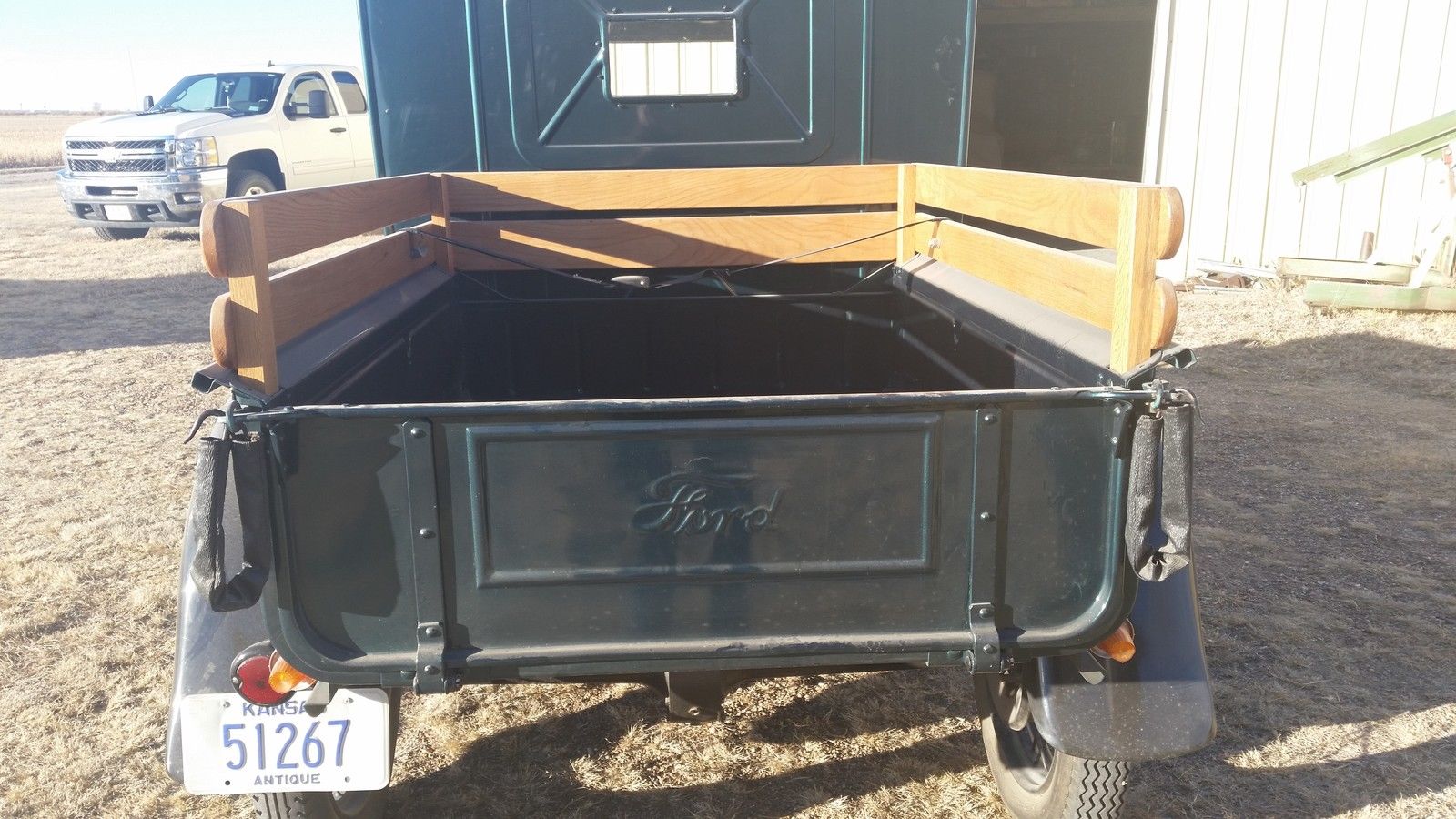 1929 Vagabond Green and Black Ford Model A