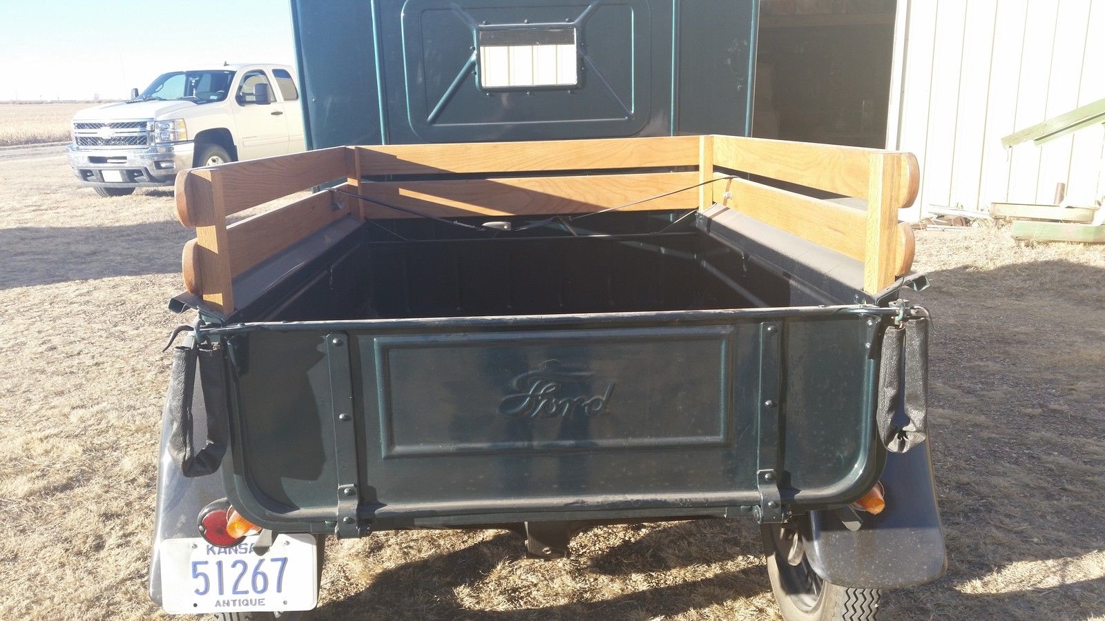1929 Vagabond Green and Black Ford Model A