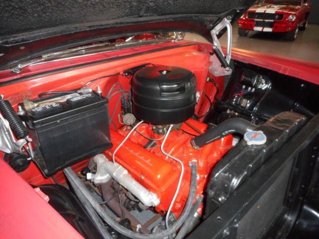 1956 Red/Cream Chevrolet Bel Air/150/210 Coupe