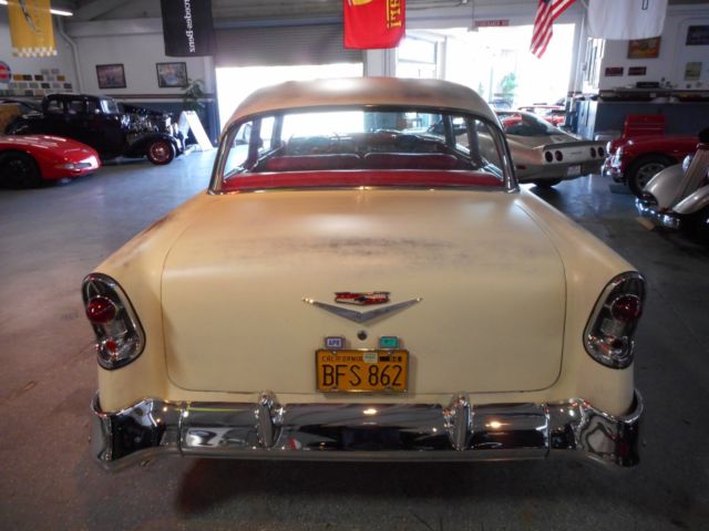 1956 Red/Cream Chevrolet Bel Air/150/210 Coupe