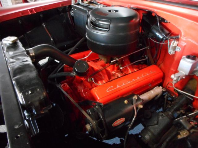 1956 Red/Cream Chevrolet Bel Air/150/210 Coupe